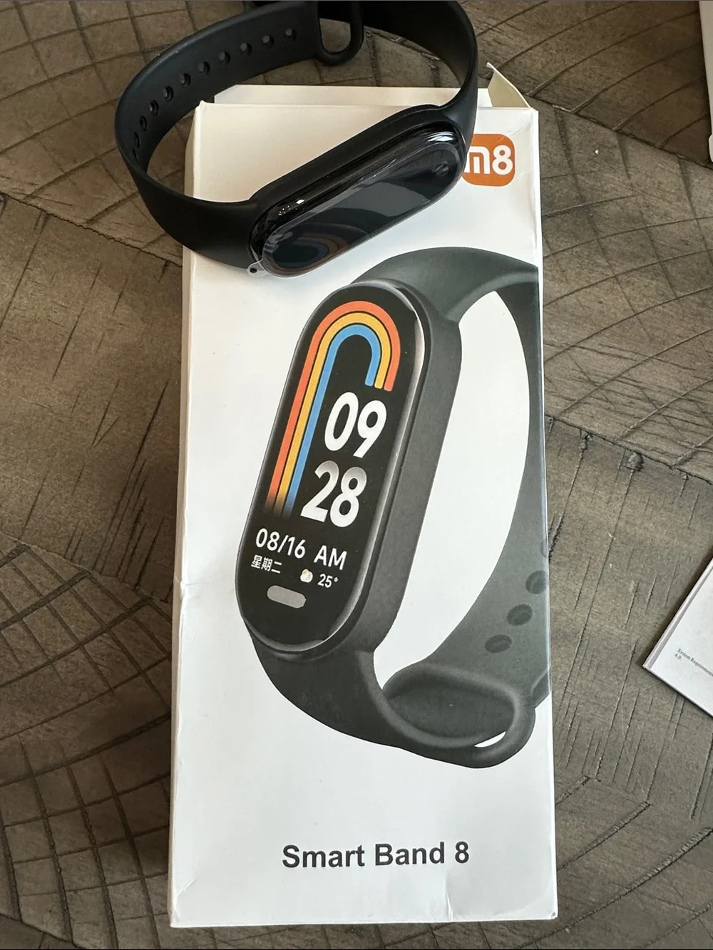 Smart Band 8 Fitness Trackers – Black